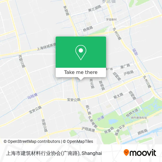 上海市建筑材料行业协会(广南路) map