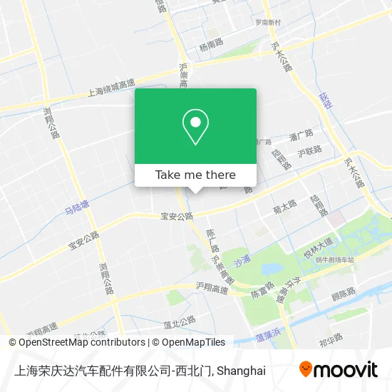 上海荣庆达汽车配件有限公司-西北门 map