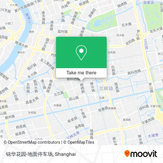 锦华花园-地面停车场 map