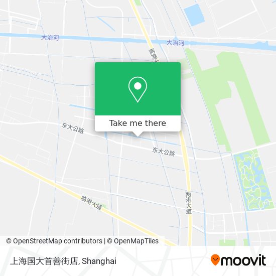 上海国大首善街店 map