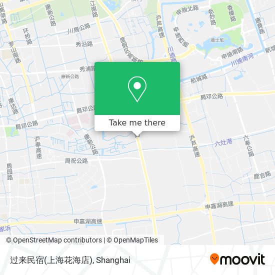 过来民宿(上海花海店) map