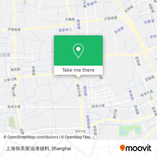 上海饰美家油漆辅料 map
