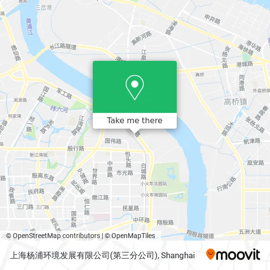 上海杨浦环境发展有限公司(第三分公司) map