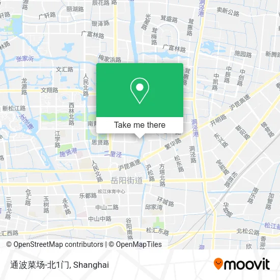 通波菜场-北1门 map
