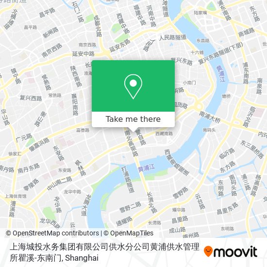 上海城投水务集团有限公司供水分公司黄浦供水管理所瞿溪-东南门 map