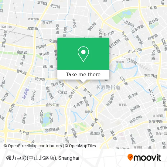 强力巨彩(中山北路店) map