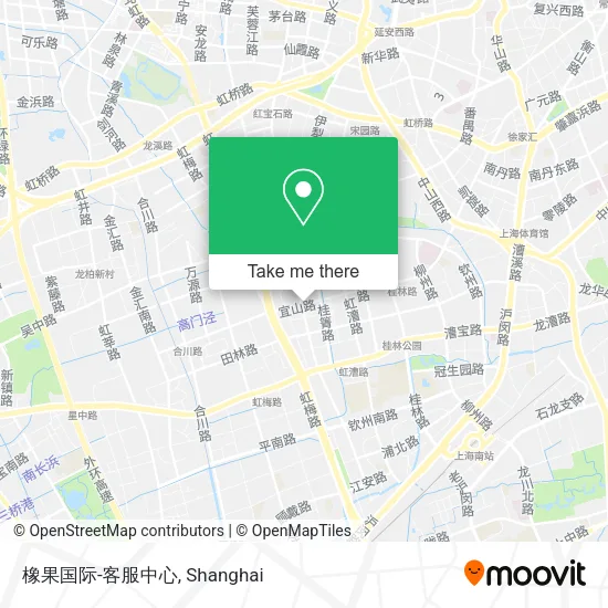 橡果国际-客服中心 map