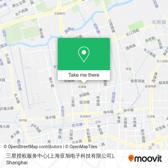 三星授权服务中心(上海亚旭电子科技有限公司) map