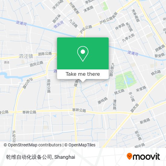 乾维自动化设备公司 map