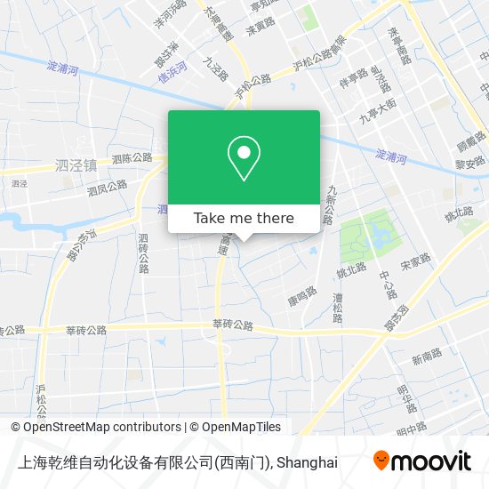 上海乾维自动化设备有限公司(西南门) map