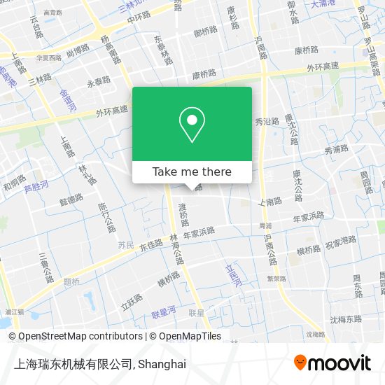 上海瑞东机械有限公司 map