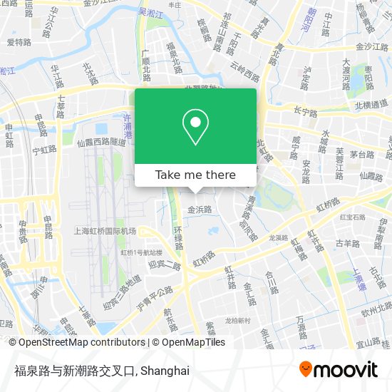 福泉路与新潮路交叉口 map