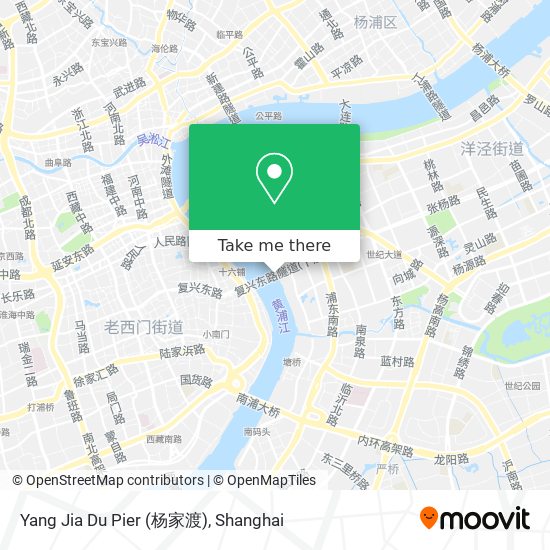Yang Jia Du Pier (杨家渡) map