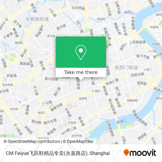 CM Feiyue飞跃鞋精品专卖(永嘉路店) map