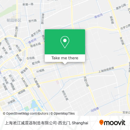 上海淞江减震器制造有限公司-西北门 map