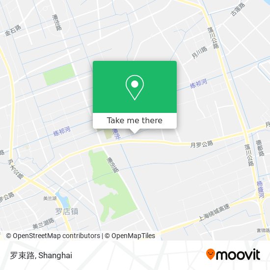 罗束路 map