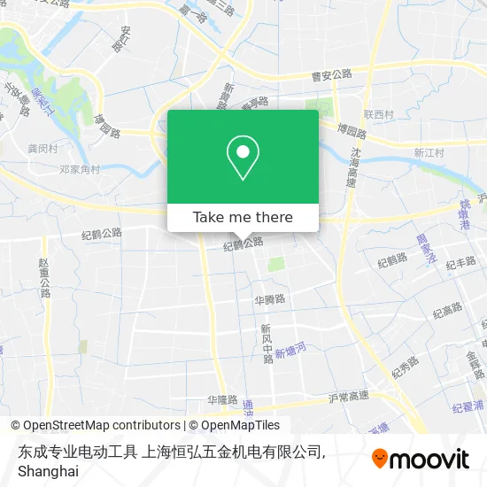 东成专业电动工具   上海恒弘五金机电有限公司 map