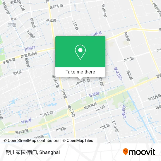翔川家园-南门 map