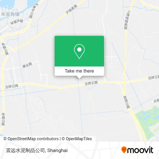 震远水泥制品公司 map