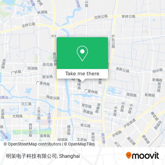 明策电子科技有限公司 map