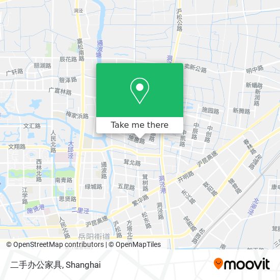 二手办公家具 map