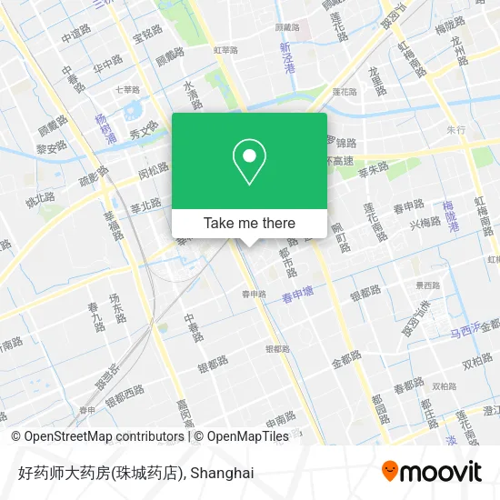 好药师大药房(珠城药店) map