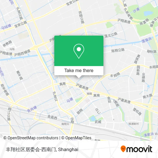 丰翔社区居委会-西南门 map