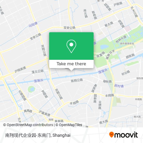 南翔现代企业园-东南门 map