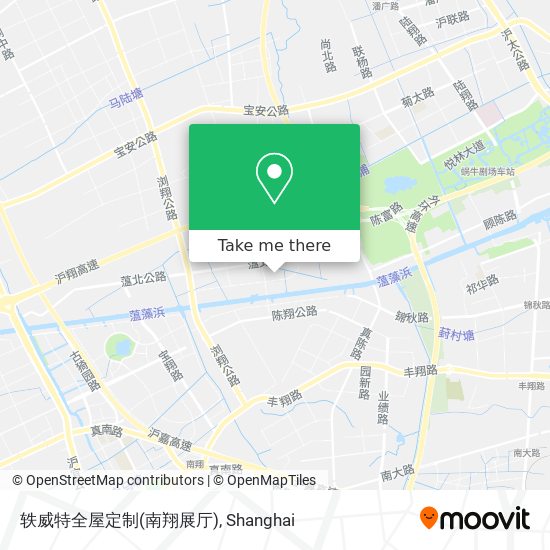 轶威特全屋定制(南翔展厅) map