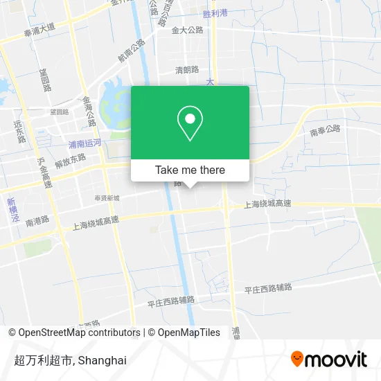 超万利超市 map