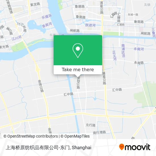 上海桥原纺织品有限公司-东门 map