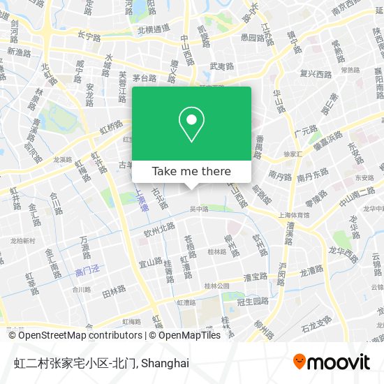 虹二村张家宅小区-北门 map