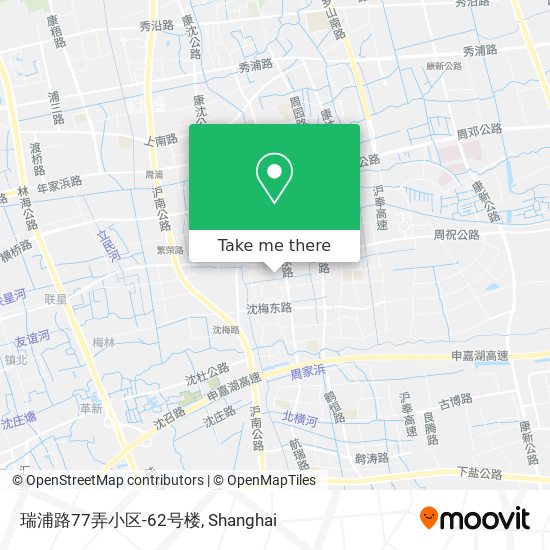 瑞浦路77弄小区-62号楼 map