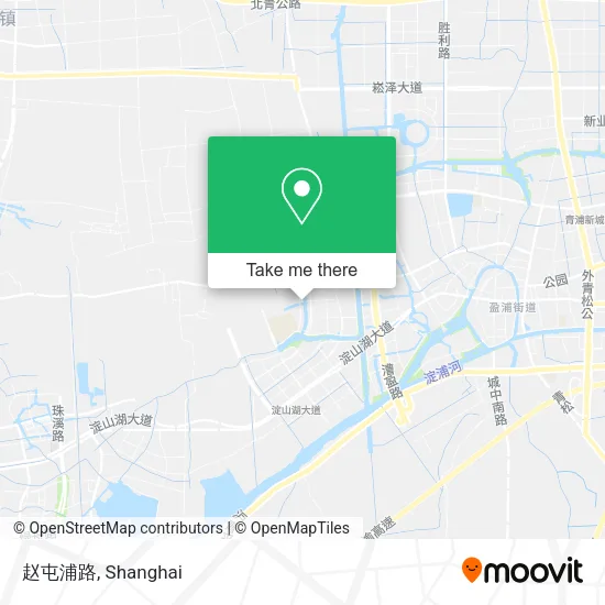 赵屯浦路 map