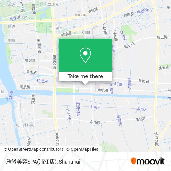 雅微美容SPA(浦江店) map