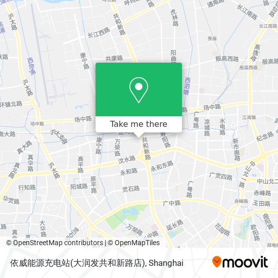 依威能源充电站(大润发共和新路店) map