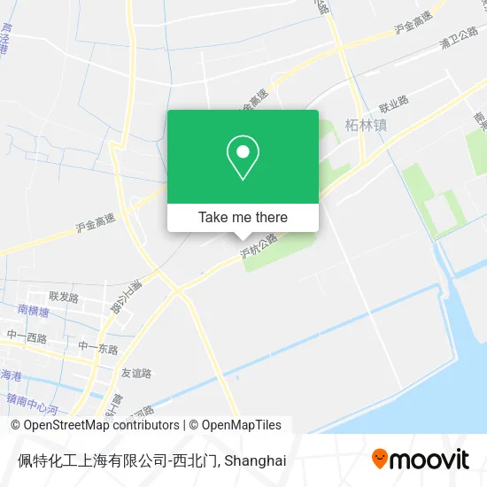 佩特化工上海有限公司-西北门 map