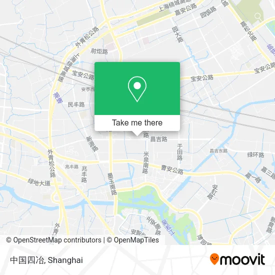 中国四冶 map