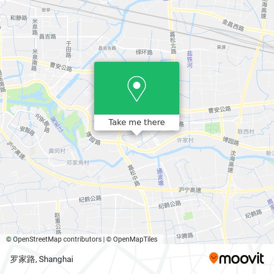 罗家路 map