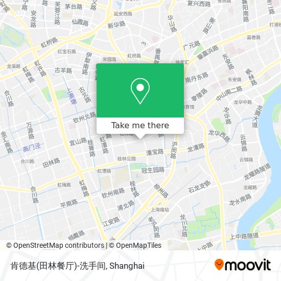 肯德基(田林餐厅)-洗手间 map