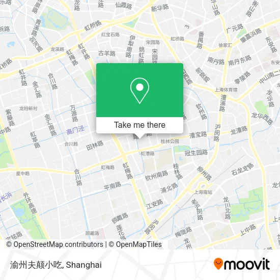 渝州夫颠小吃 map