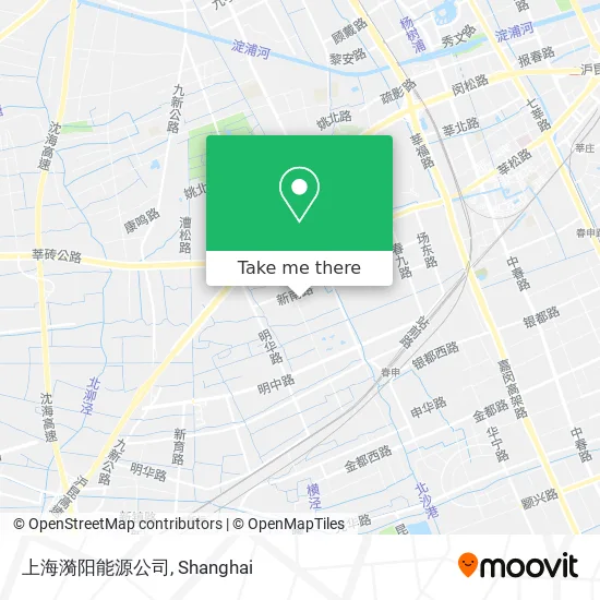 上海漪阳能源公司 map