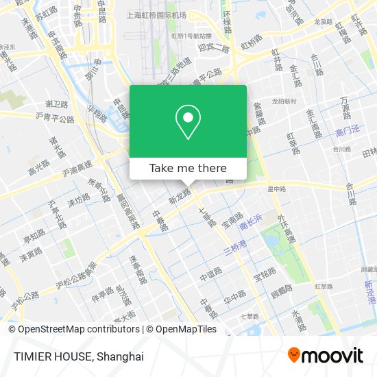 TIMIER HOUSE map