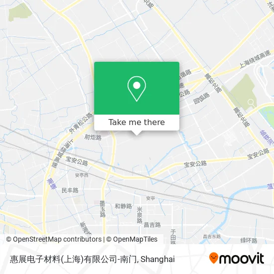 惠展电子材料(上海)有限公司-南门 map