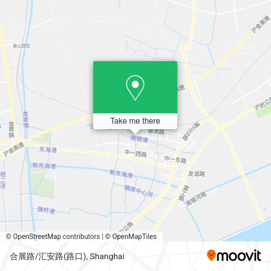 合展路/汇安路(路口) map