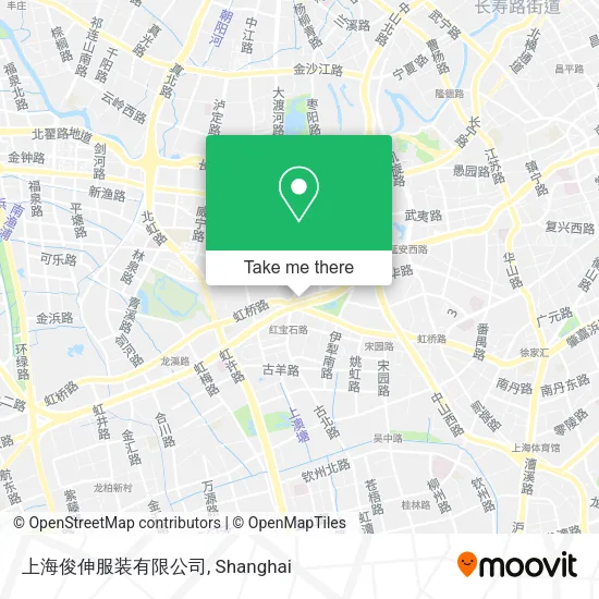 上海俊伸服装有限公司 map
