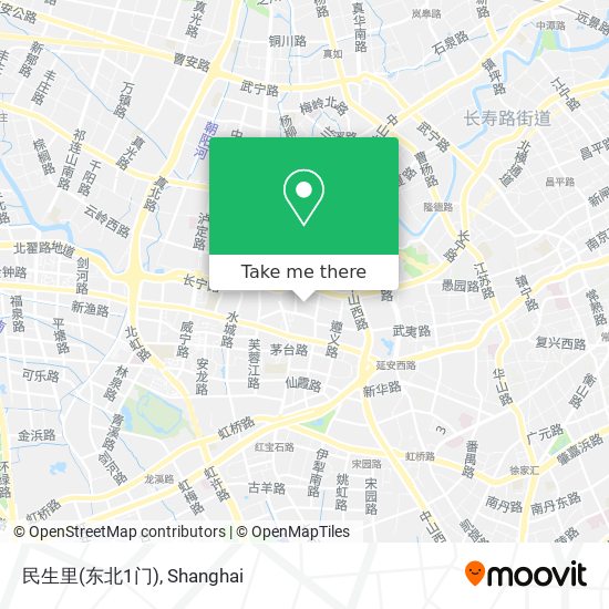 民生里(东北1门) map