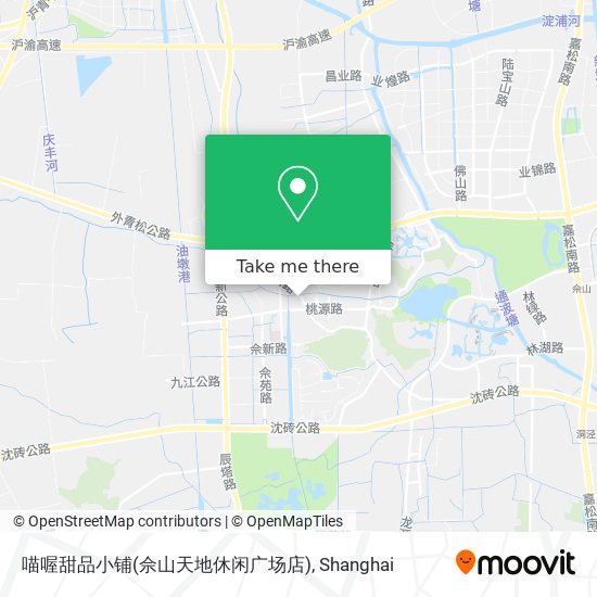 喵喔甜品小铺(佘山天地休闲广场店) map