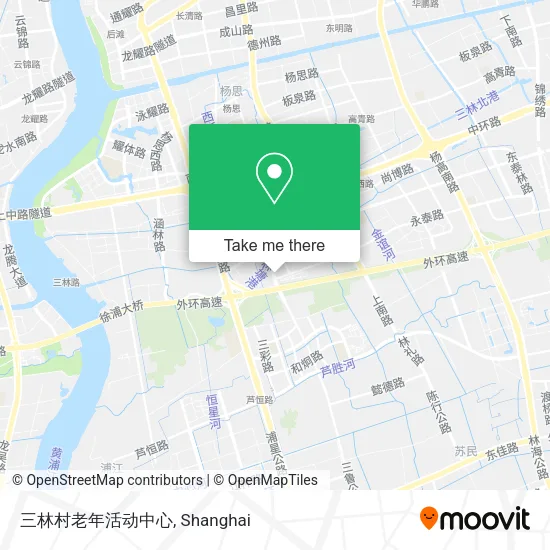 三林村老年活动中心 map