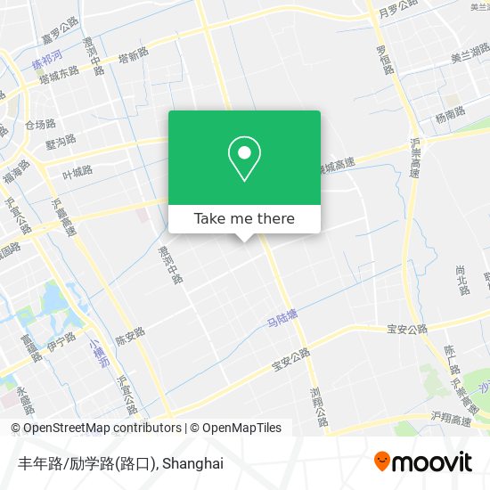 丰年路/励学路(路口) map